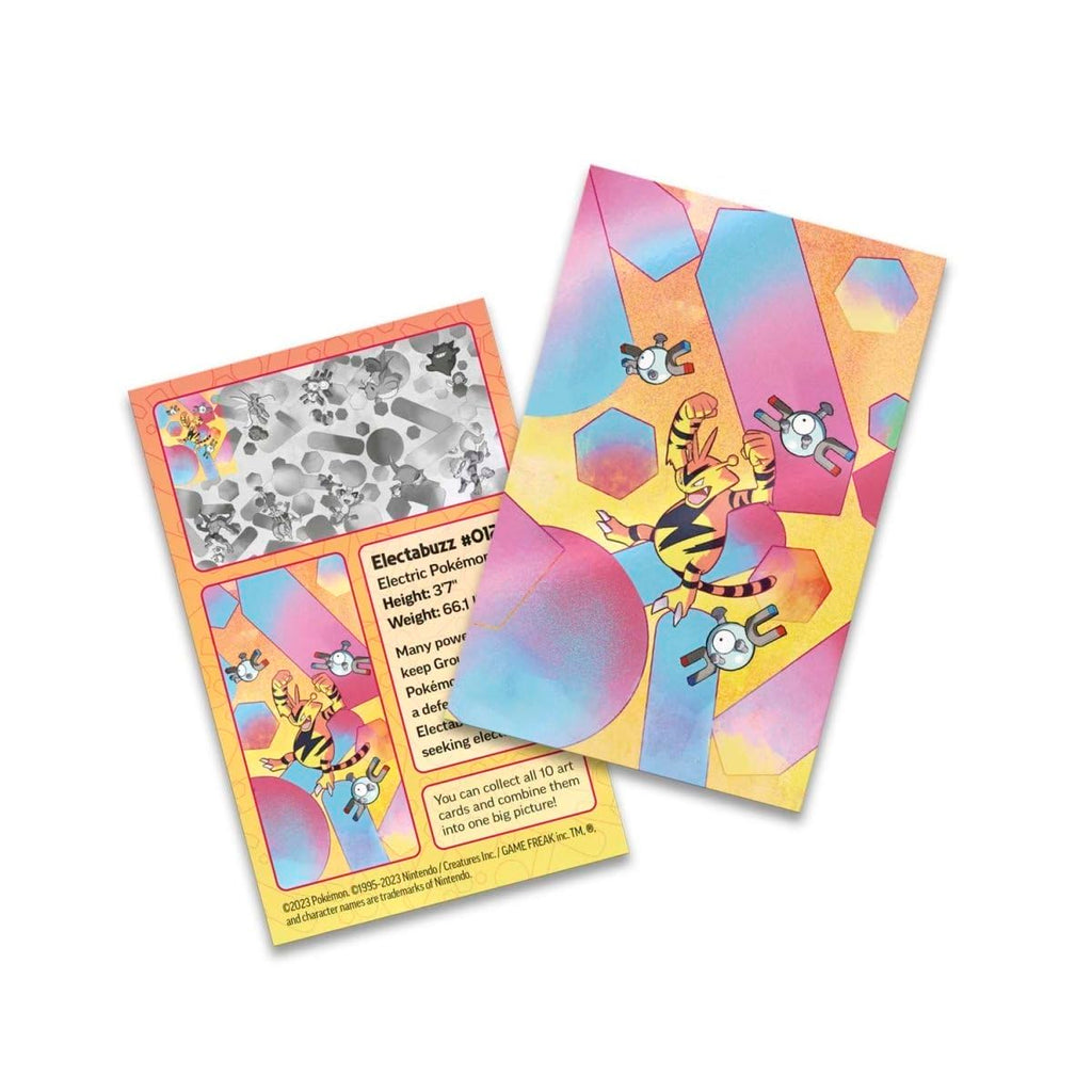 Pokémon TCG: Scarlet & Violet—151 Mini Tin – Electabuzz and Magnemite (2 Booster Packs, 1 Coin & 1 Art Card) - 4
