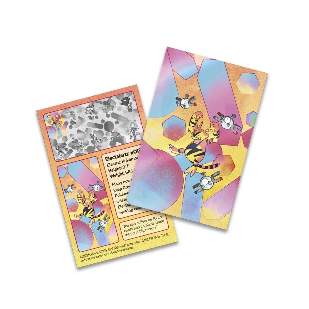 Pokémon TCG: Scarlet & Violet—151 Mini Tin – Electabuzz and Magnemite (2 Booster Packs, 1 Coin & 1 Art Card) - 4