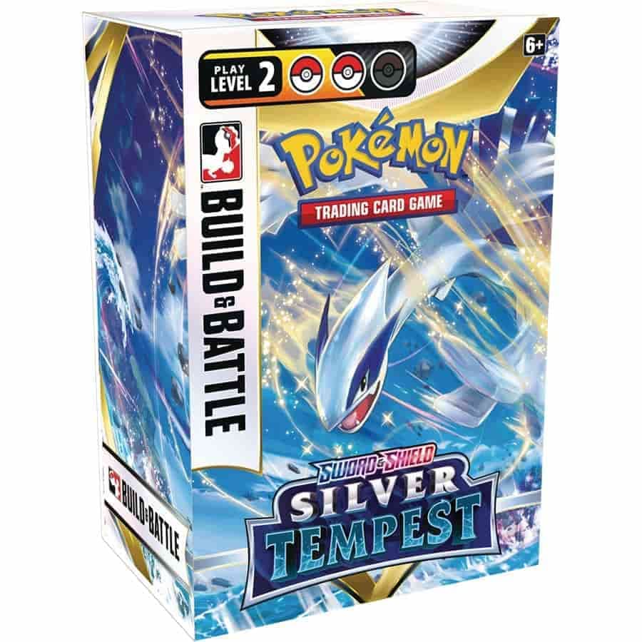Pokemon TCG: Sword and Shield Silver Tempest Build and Battle Display (10CT Display) - 2