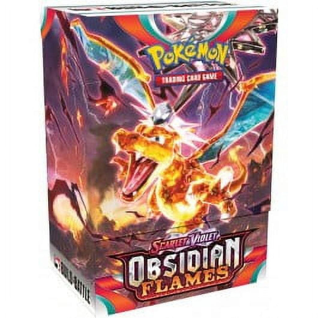 Pokemon Scarlet & Violet SV03 Obsidian Flames Build & Battle Box - 4 Packs - 2