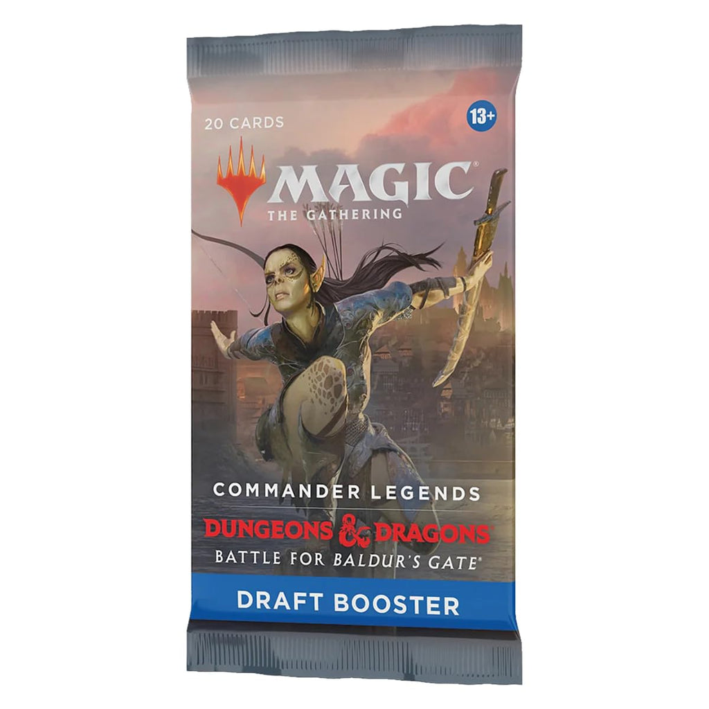 Magic The Gathering D10030001 D&D Battle for Baldurs Gate Commander Legends Draft Booster, Multi, Multicolor - 2