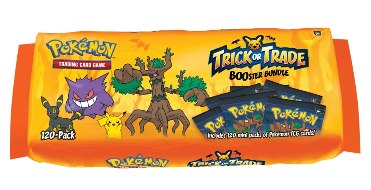 POKEMON 120 MINI Halloween Booster Packs - 5