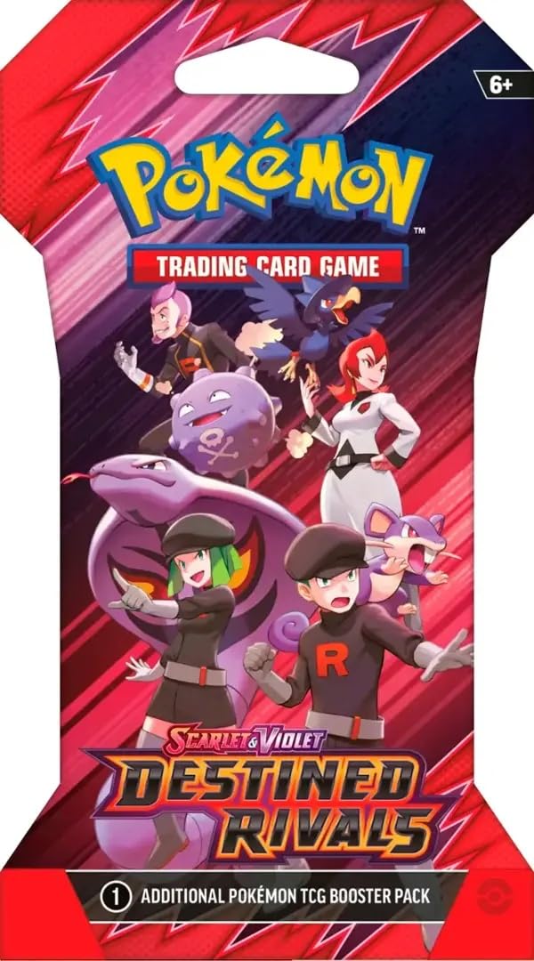 Pokemon Scarlet & Violet Destined Rivals Sleeve Booster - 4