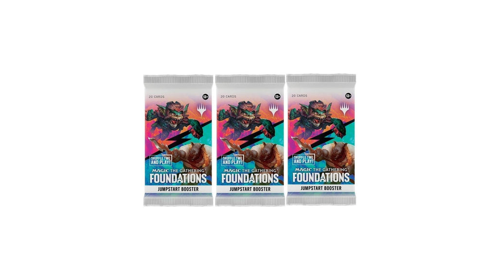 3 Packs MTG Jumpstart Booster Pack Lot MTG Foundations - 2