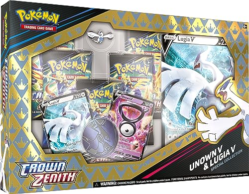 Pokemon Trading Card Game: Unown V & Lugia V Crown Zenith Box Set - 4