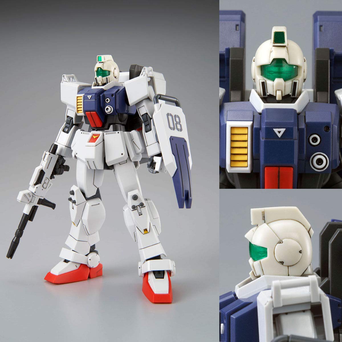 P-BANDAI HGUC RX-79 [G] Gundam Ground Type Parachute Pack HG 1/144 Model Kit - 2