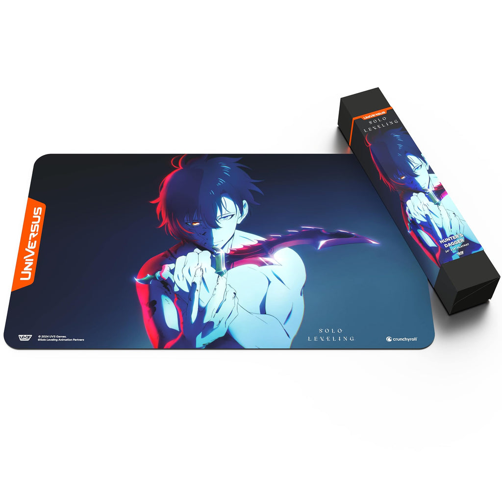 UniVersus: Solo Leveling: Hunter's Dagger Playmat - 24 x 14 Neoprene Mat, Non-Slip Back, Tabletop Card Game Accessory, UVS Games, Officially Licensed - 3