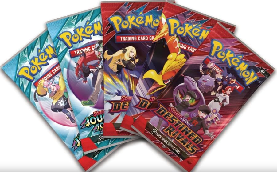 Pokemon Trading Card Game Team Rocket Collector Tin with 5 Booster Packs and Promo Card (Persian) - 3