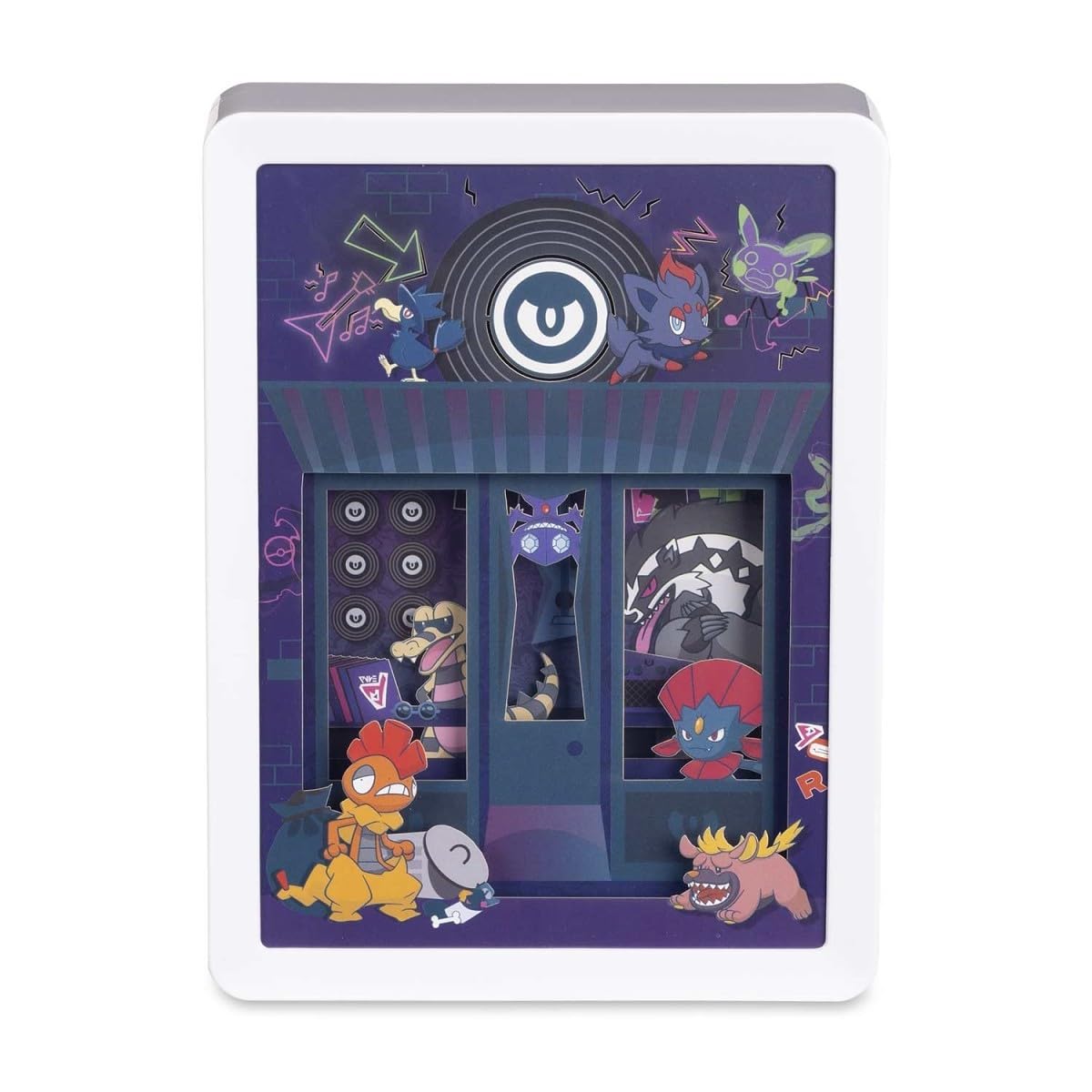 Pokémon Center: Dark-Type Pokémon Home Accents Paper Light Box - 4