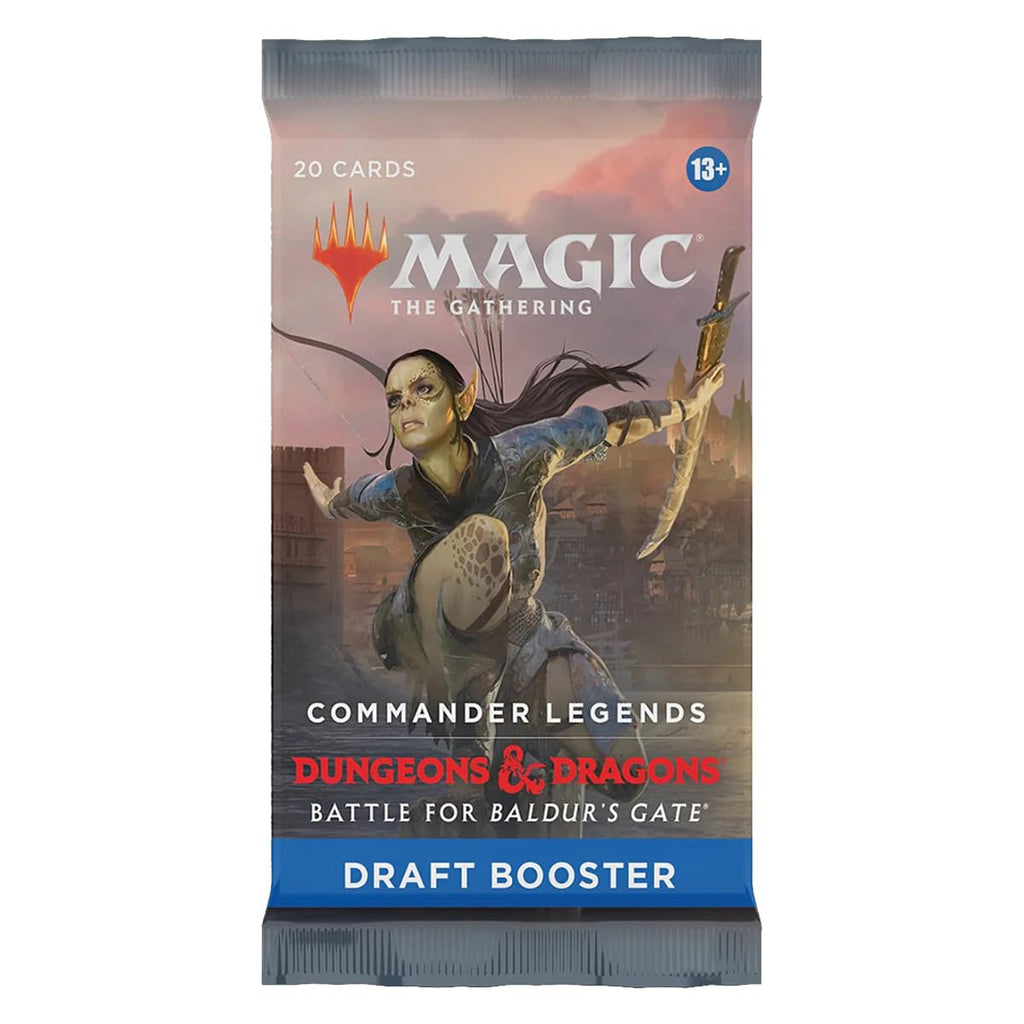 Magic The Gathering D10030001 D&D Battle for Baldurs Gate Commander Legends Draft Booster, Multi, Multicolor - 3