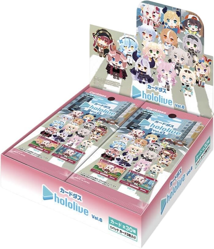 Bandai Carddass Hololive Vol. 6 Booster Box - 20 Packs