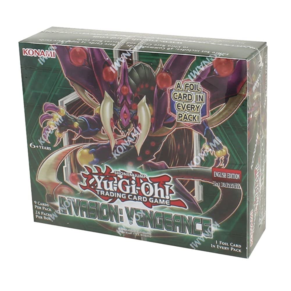 Yu-Gi-Oh: Invasion - Vengeance Booster Display