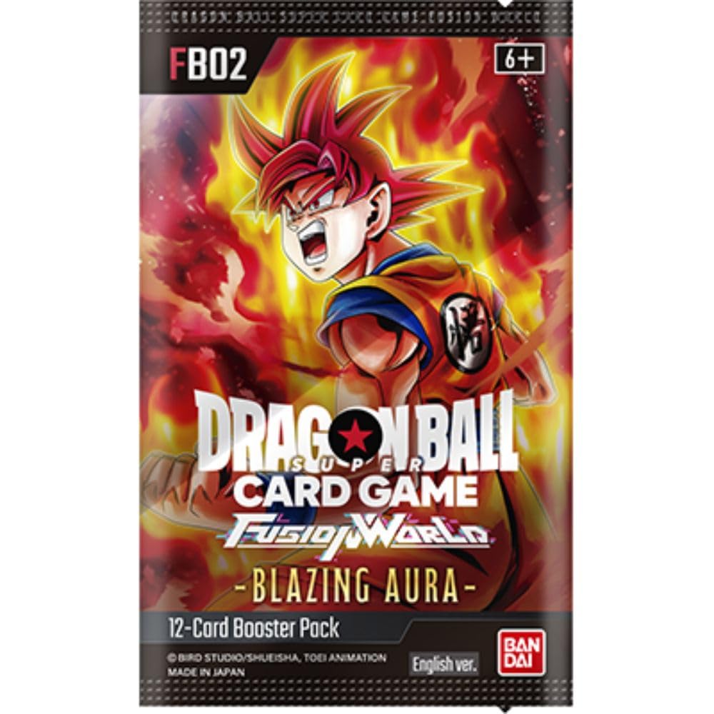 Blazing Aura FB02 Booster Pack - Dragon Ball Super Card Game - Fusion World - 2