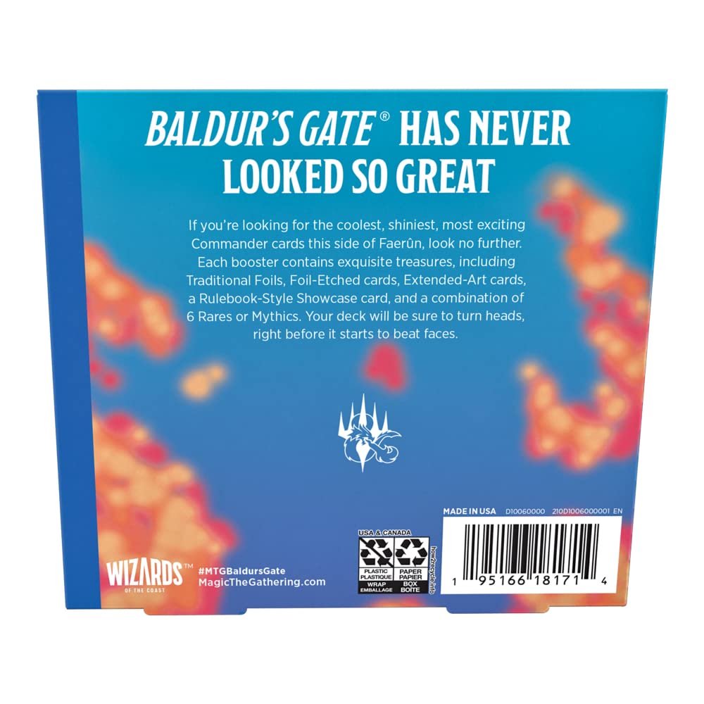 Magic: The Gathering Commander Legends: Battle for Baldur’s Gate Collector Booster Box | 12 Packs (180 Magic Cards) - 4