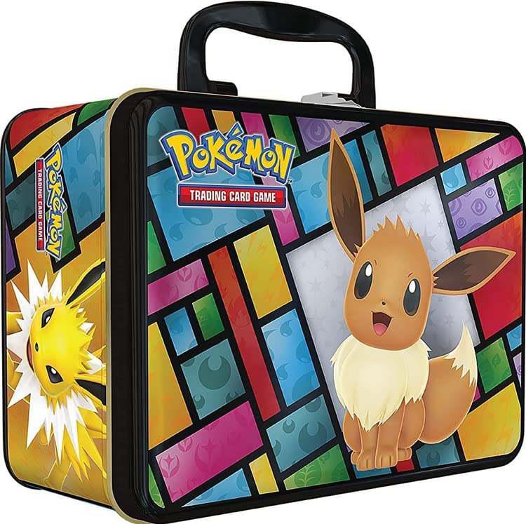 Pokemon TCG: Eevee Collector Chest 2021-3 Promo Cards and 5 Booster Packs - 2