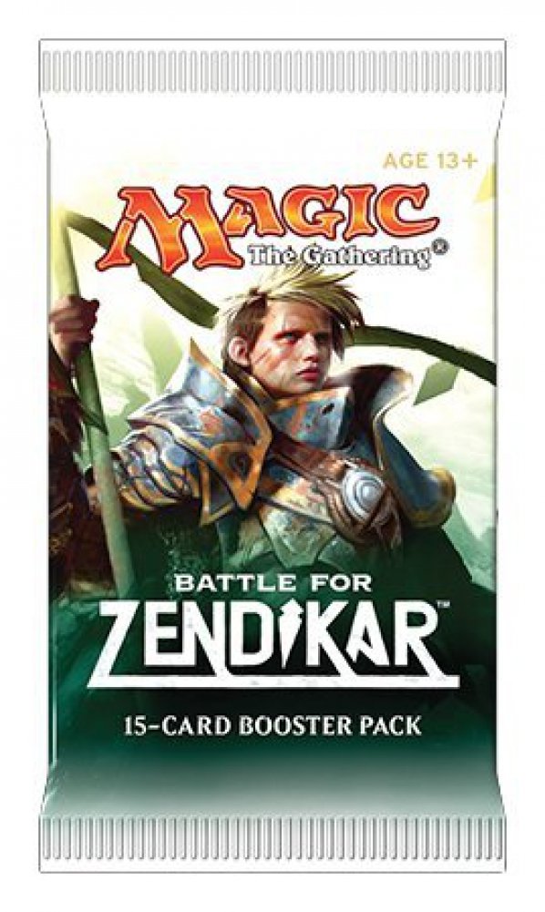 Magic the Gathering: MTG Battle for Zendikar Prerelease Pack (Pre-Pelease Promo + 6 Boosters + d20 Spindown Counter) - 4