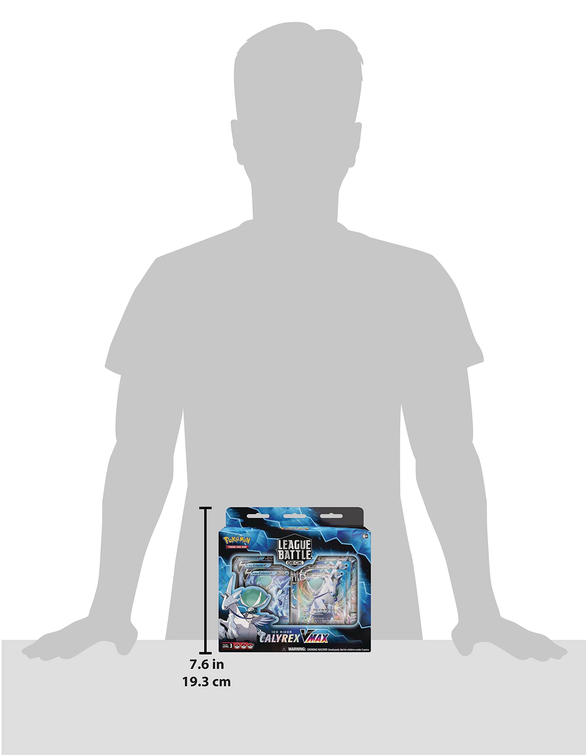 Pokemon Cards: Ice Rider Calyrex VMAX League Battle Deck - 7