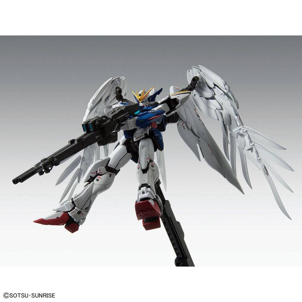 BANDAI Hobby EW-02 1/100 High Grade Endless Waltz Wing Gundam Zero Custom Model Kit - 2