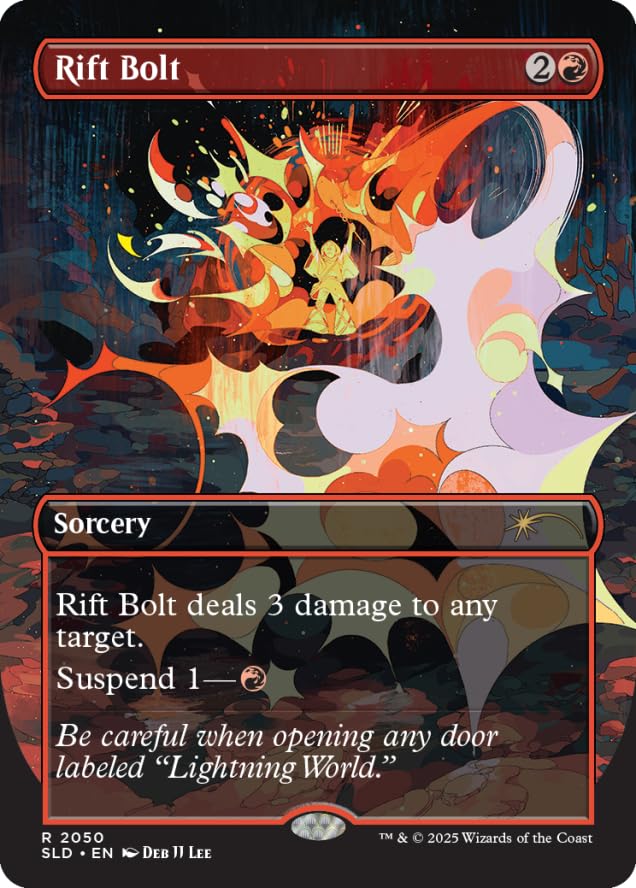 Magic the Gathering Secret Lair Everything is On Fire (Foil) - 4
