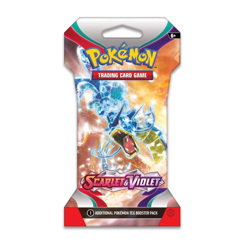 POKEMON TCG: Scarlet & Violet Sleeved Booster Packs - 8 Packs (80 Cards) - 3