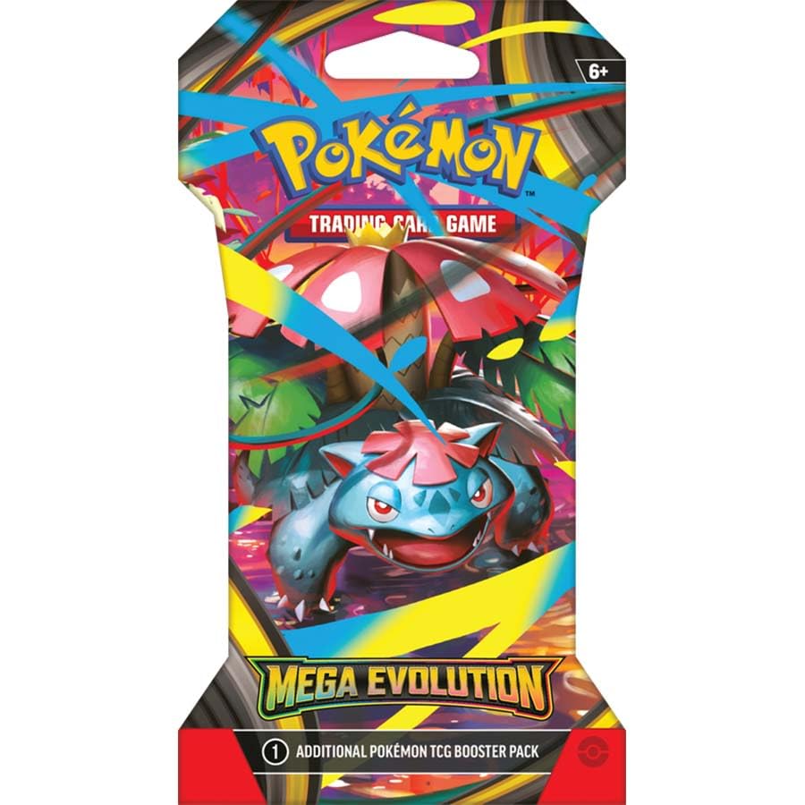 Pokemon TCG: Mega Evolution Booster Pack Lot - 8 Packs - 3