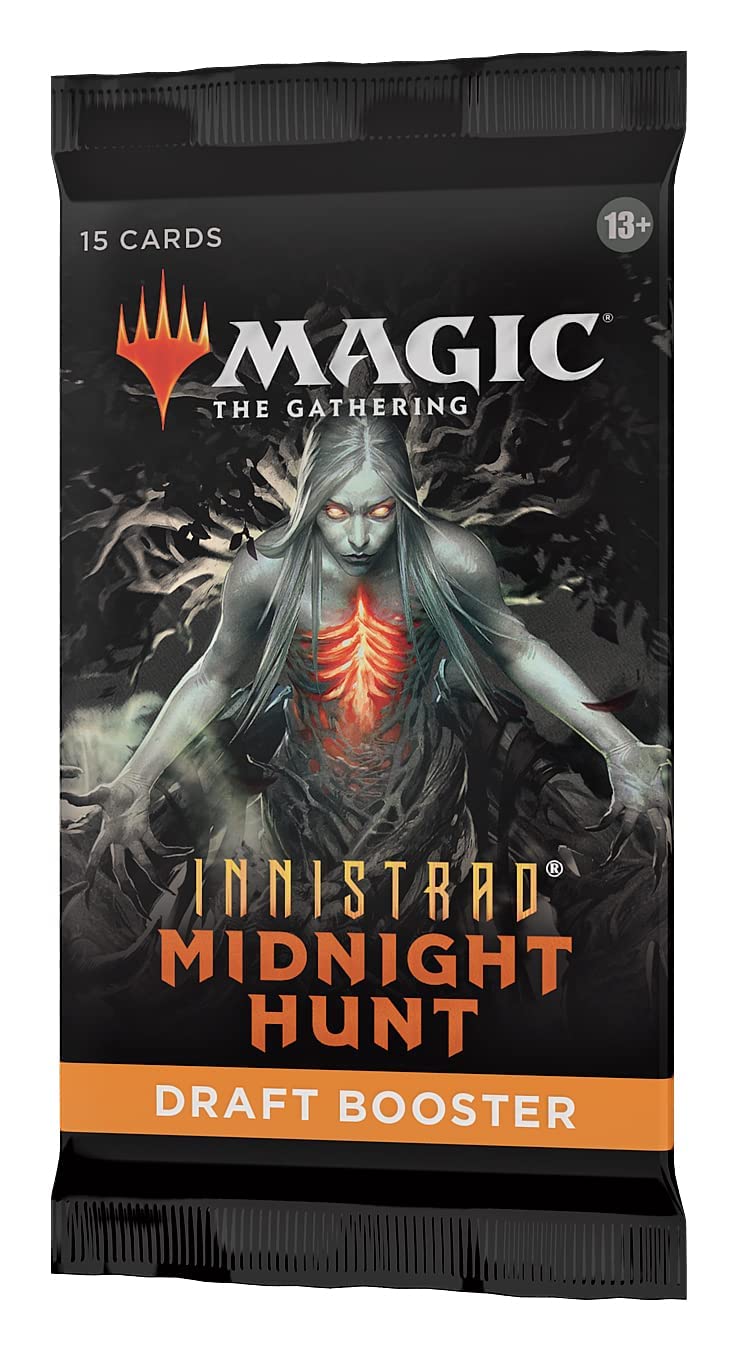 6 Packs Magic: The Gathering Draft Booster Pack Lot MTG Innistrad Midnight Hunt - 3