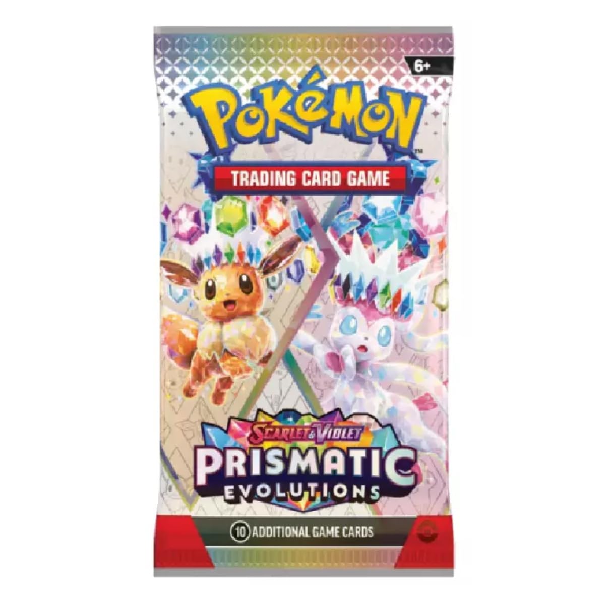 POKEMON TCG: SCARLET & VIOLET: PRISMATIC EVOLUTIONS MINI TIN DISPLAY (8ct) - 2 Packs Per Tin - 2