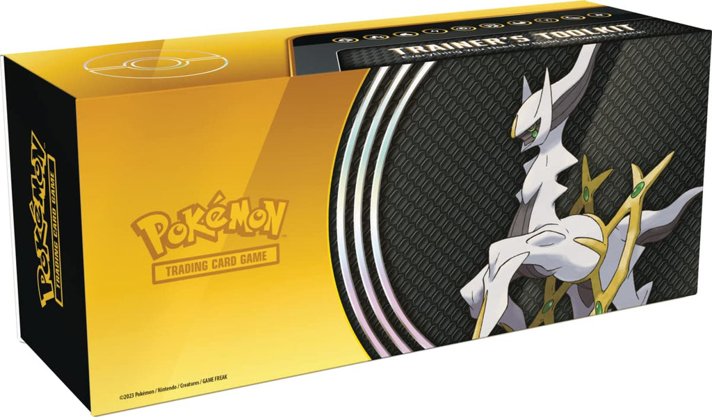 Pokemon TCG: Trainer’s Toolkit 2023 - 4 Packs, Promos, Accessories - 4