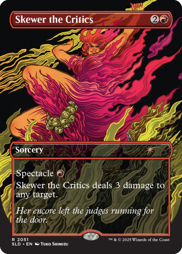Magic the Gathering Secret Lair Everything is On Fire (Non-Foil) - 2