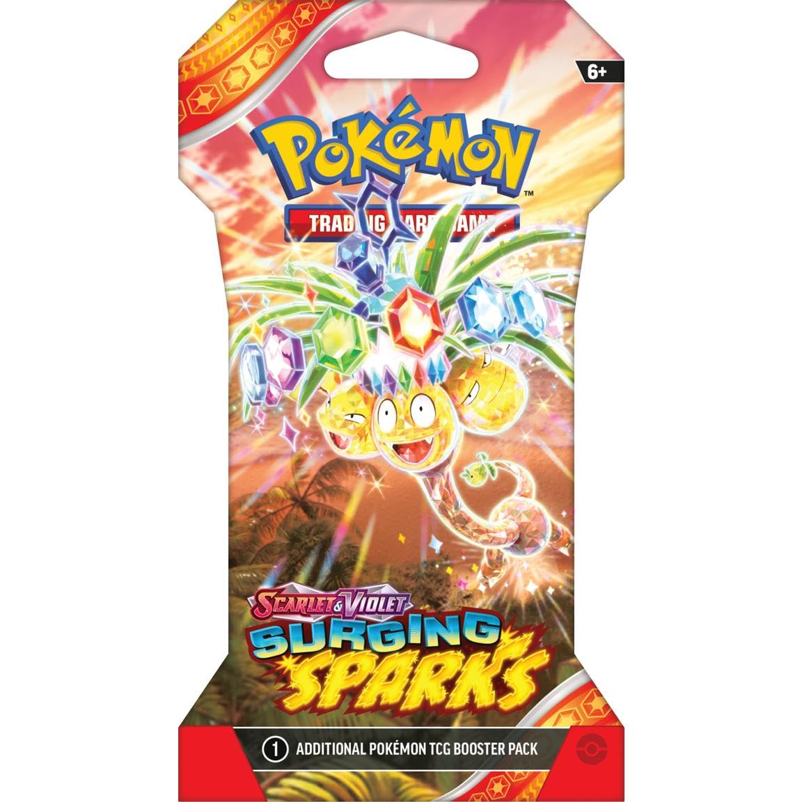 Pokemon Surging Sparks Sleeved Eight (8) Booster Packs - 5