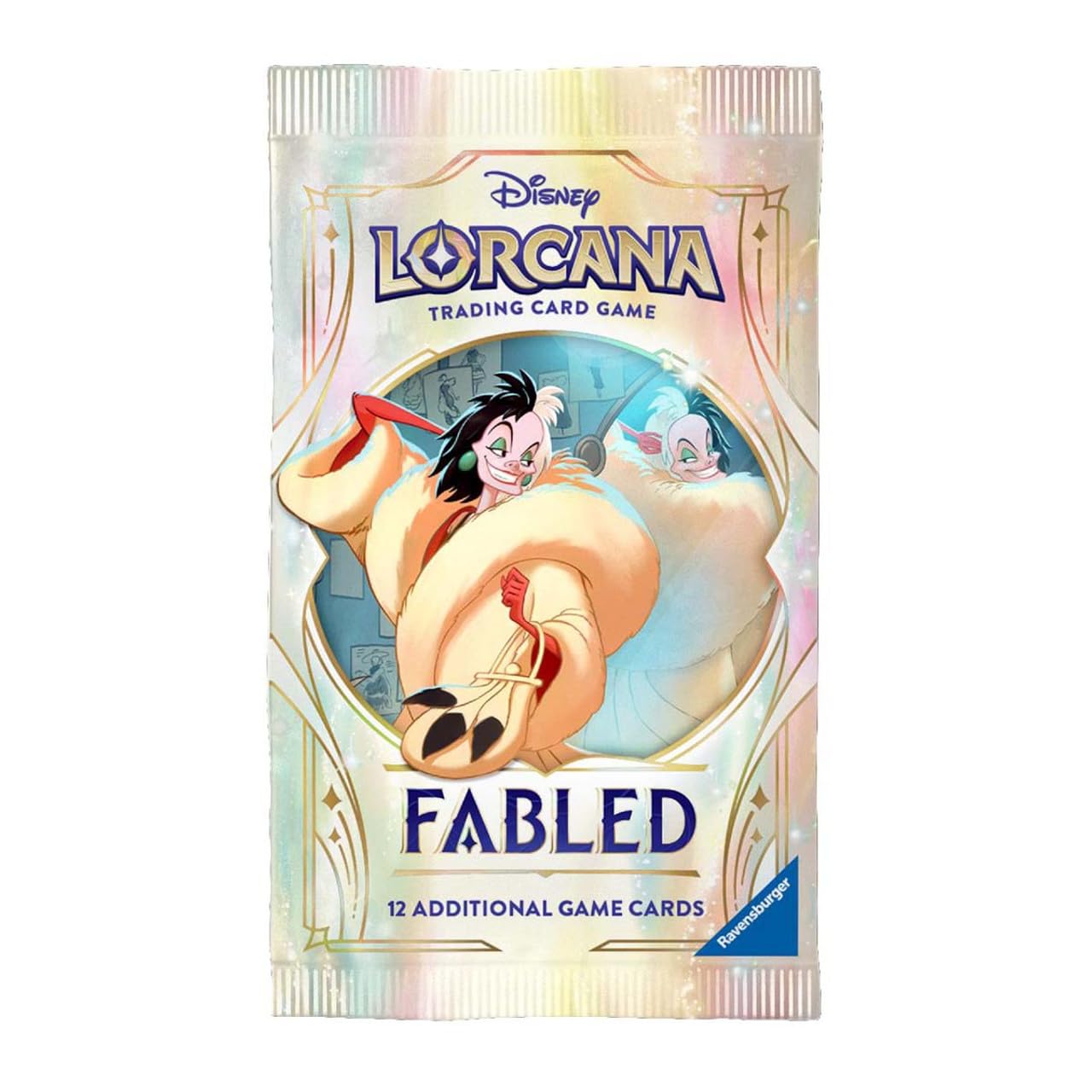 Ravensburger Disney Lorcana TCG: Fabled Assorted Single Booster Pack (12 Cards) | Collectible Trading Cards | Ideal for Disney Fans & TCG Players | Suitable for Ages 8+ - 2