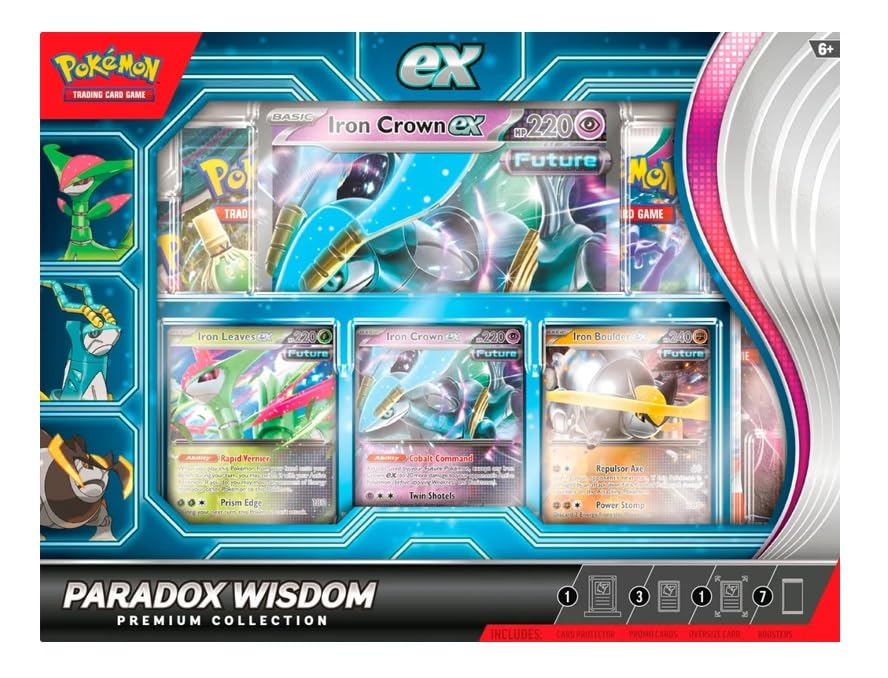 Pokemon TCG: Paradox Wisdom Premium Collection, Age: 6+ Years - 3