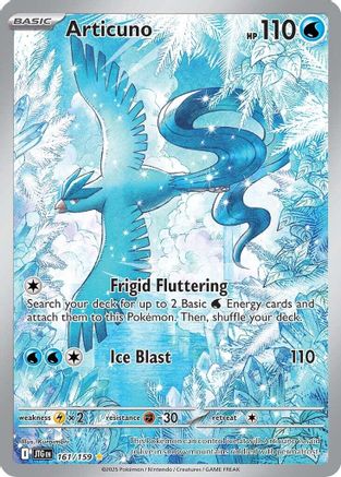 Articuno - 161/159 161 - SV09 Journey Together Holofoil - Single Cards