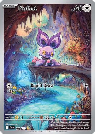 Noibat - 169/159 169 - SV09 Journey Together Holofoil - Single Cards