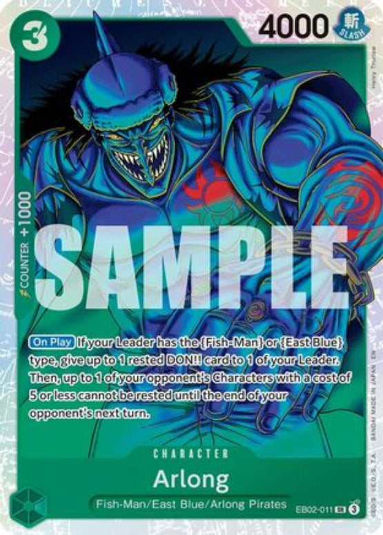 Arlong (EB02-011) - Extra Booster: Anime 25th Collection Foil - Single Cards