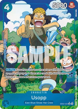 Usopp (Alternate Art) (EB02-022) - Extra Booster: Anime 25th Collection Foil - Single Cards
