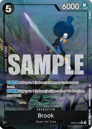 Brook (Alternate Art) (EB02-048) - Extra Booster: Anime 25th Collection Foil - Single Cards