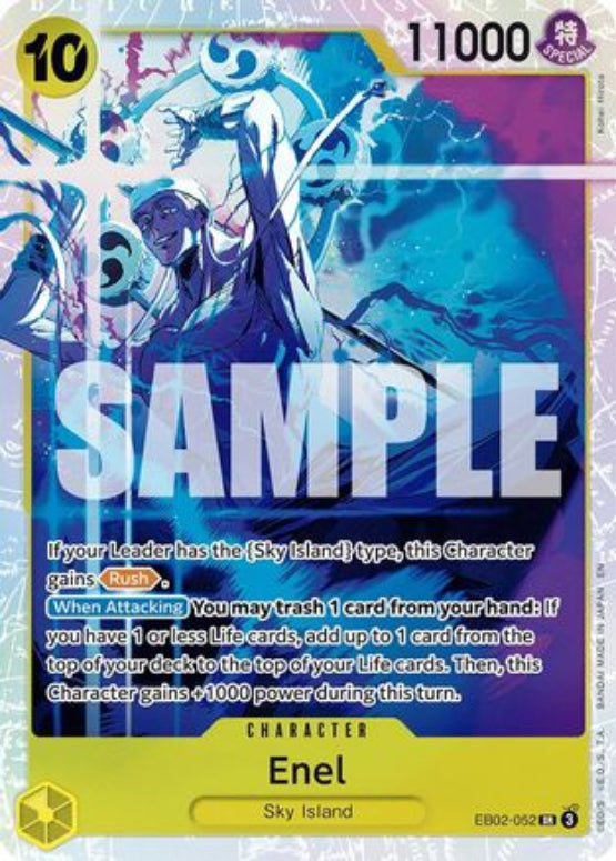 Enel (EB02-052) - Extra Booster: Anime 25th Collection Foil - Single Cards