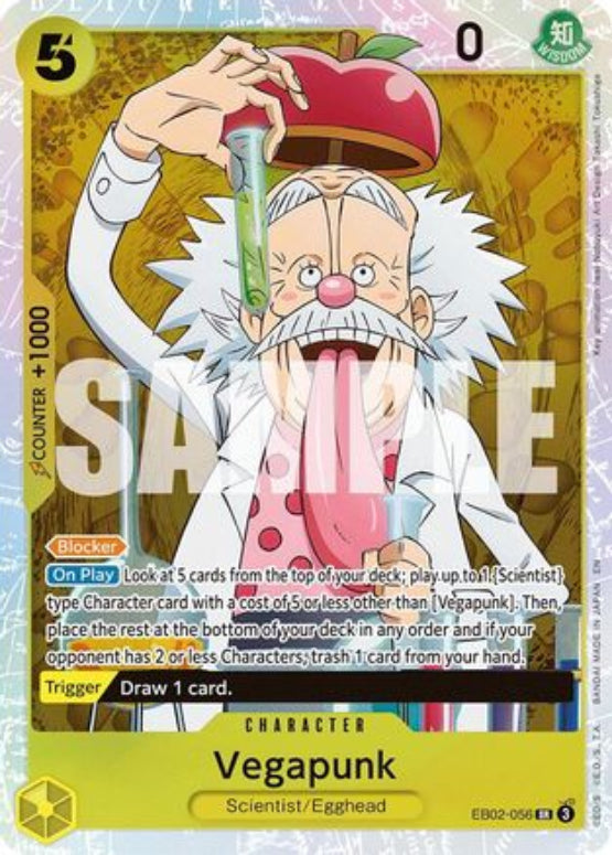 Vegapunk (EB02-056) - Extra Booster: Anime 25th Collection Foil - Single Cards