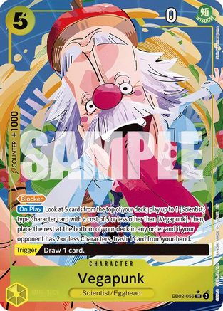 Vegapunk (Alternate Art) (EB02-056) - Extra Booster: Anime 25th Collection Foil - Single Cards