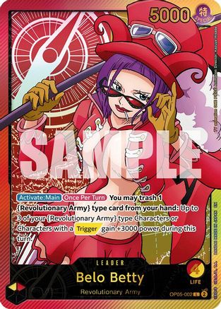 Belo Betty (SPR) (OP05-002) - Extra Booster: Anime 25th Collection - Single Cards