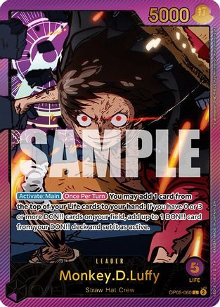 Monkey.D.Luffy (SPR) (OP05-060) - Extra Booster: Anime 25th Collection - Single Cards