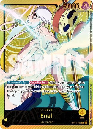 Enel (SPR) (OP05-098) - Extra Booster: Anime 25th Collection Foil - Single Cards