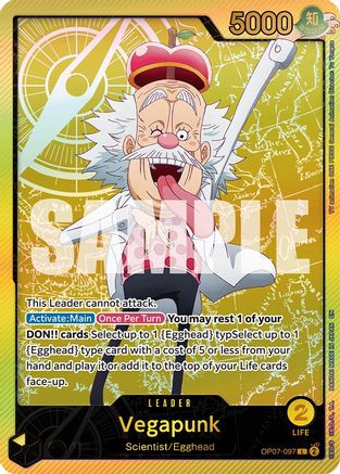 Vegapunk (SPR) (OP07-097) - Extra Booster: Anime 25th Collection - Single Cards
