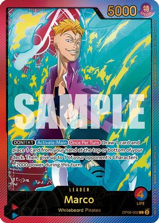 Marco (SPR) (OP08-002) - Extra Booster: Anime 25th Collection Foil - Single Cards