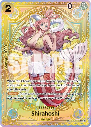 Shirahoshi (SP) (EB01-057) - A Fist of Divine Speed Foil - Single Cards