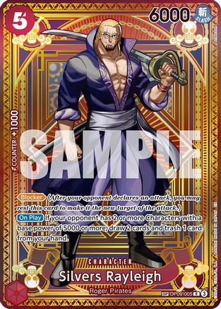 Silvers Rayleigh (SP) (OP09-005) - A Fist of Divine Speed Foil - Single Cards