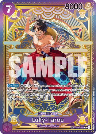 Luffy-Tarou (SP) (ST18-005) - A Fist of Divine Speed Foil - Single Cards