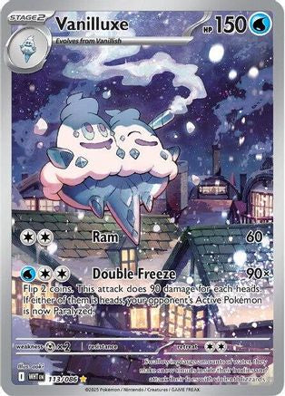 Vanilluxe - 113/086 113 - SV White Flare Holofoil - Single Cards