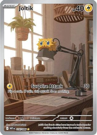 Joltik - 116/086 116 - SV White Flare Holofoil - Single Cards